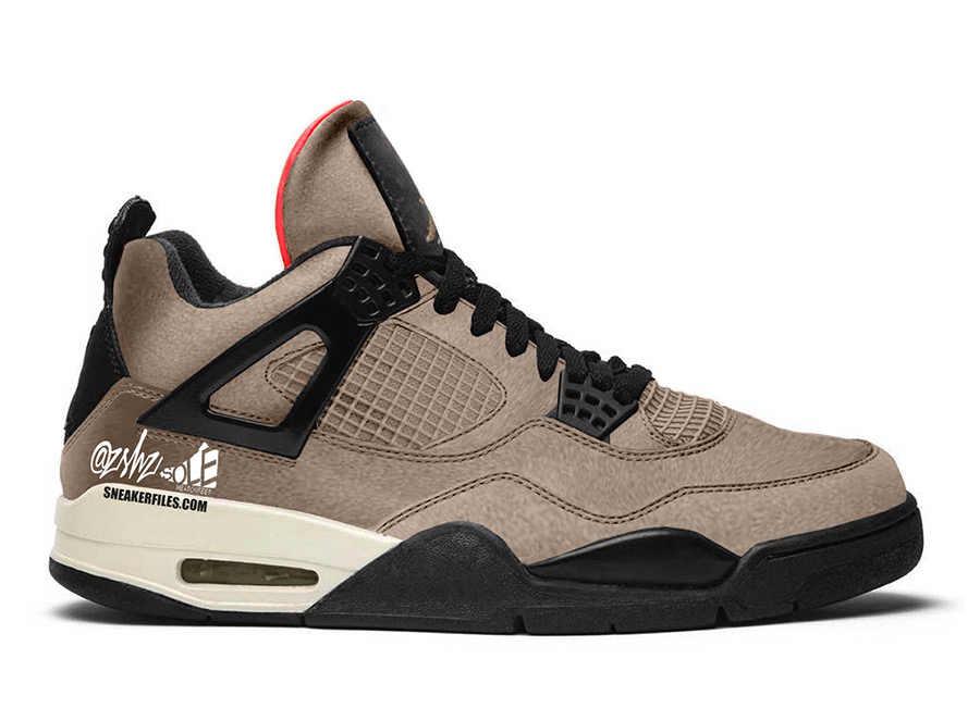 Air Jordan 4 Taupe Haze Shoes - Click Image to Close